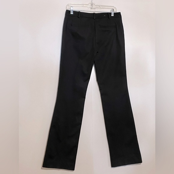 CLUB MONACO women black preppy straight career work casual party trousers size 4 - Picture 4 of 12
